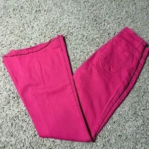 SHEIN Hot Pink Denim Pants